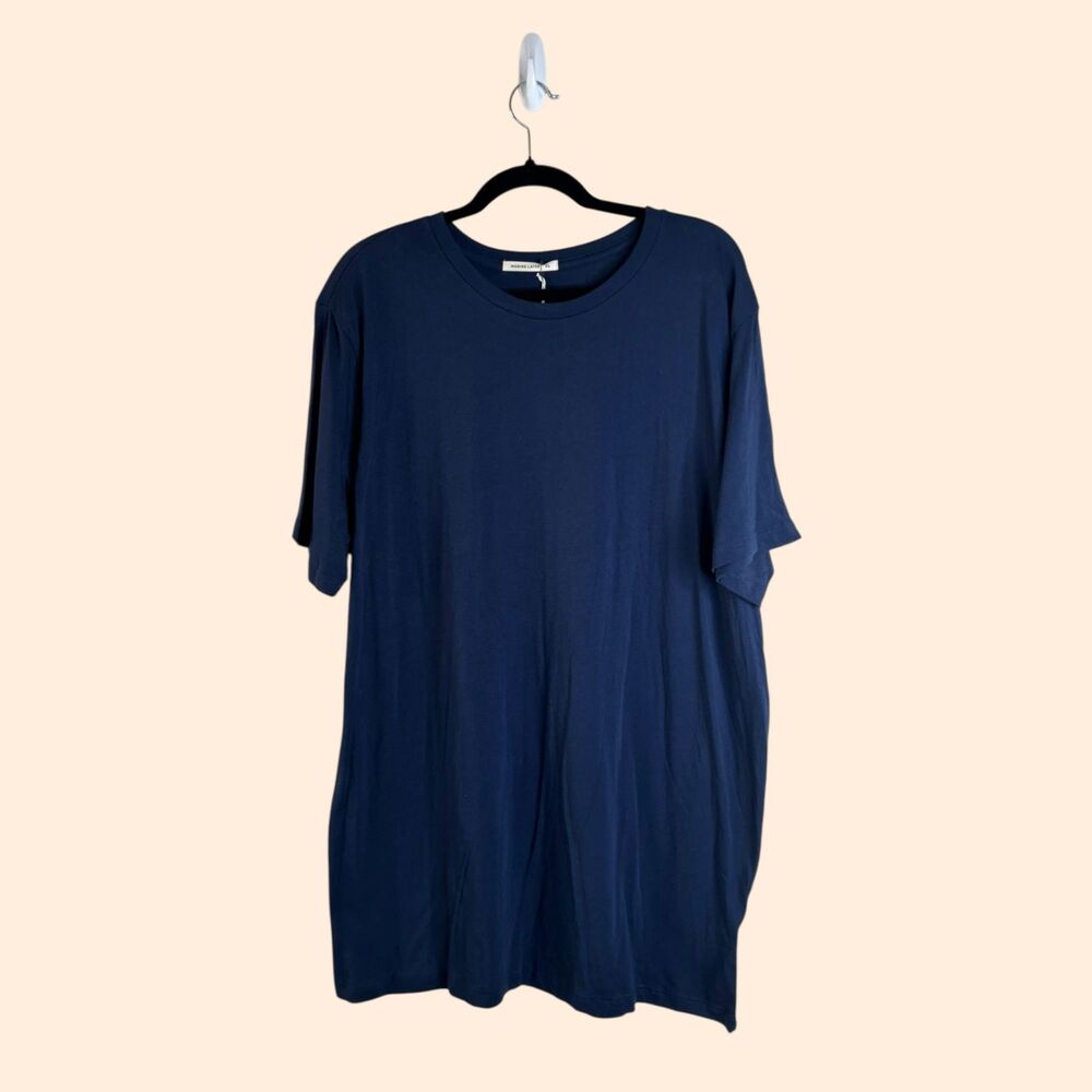 Marine Layer Crewneck Tee True Navy